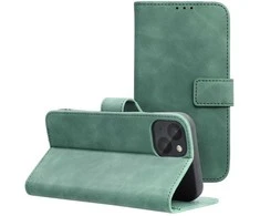 Dėklas Oem Flip case for iPhone 13 Tender Book žalias