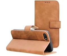 Dėklas Forcell Oem Flip case for iPhone 7 / 8 / SE 2020 / SE 2022 Tender Book ruda