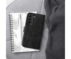 Forcell Oem TENDER Book Dėklas skirtas Samsung Galaxy A22 LTE ( 4G ) juodos spalvos