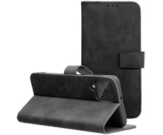 Forcell Oem TENDER Book Dėklas skirtas Samsung Galaxy A22 LTE ( 4G ) juodos spalvos