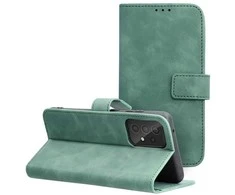 Forcell Oem TENDER Book dėklas skirtas Samsung Galaxy A52 5G / A52 LTE ( 4G ) / A52s 5G žalios spalvos