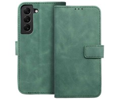 Forcell Oem TENDER Book dėklas skirtas Samsung Galaxy S22 žalios spalvos