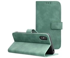 Forcell Dėklas su klapką na Xiaomi Redmi 9AT / Redmi 9A Tender Book žalia