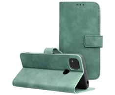 Forcell Oem TENDER Book dėklas skirtas Xiaomi Redmi 9C / 9C NFC žalios spalvos
