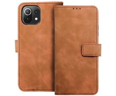 Forcell Oem TENDER Book Dėklas skirtas Xiaomi Redmi 9C / 9C NFC rudos spalvos