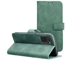 Forcell Oem TENDER Book Dėklas skirtas Xiaomi Redmi Note 11 / 11S žalios spalvos