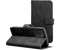 Forcell Oem TENDER Book Dėklas skirtas Xiaomi Redmi Note 10 / 10S juodos spalvos