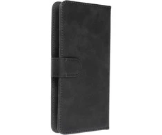 Oem Universal book dėklas COMMON dydis L skirtas Apple iPhone 6 PLUS / 7 PLUS / 8 PLUS / XS MAX / 11 PRO MAX / Samsung Galaxy S20 FE / S21 FE / S10 PLUS / A10 / A32 / A54 / Xiaomi 12 LITE / HUAWEI P30 PRO juodos spalvos