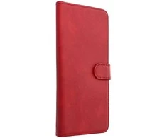 Oem Universal book dėklas COMMON dydis L skirtas Apple iPhone 6 PLUS / 7 PLUS / 8 PLUS / XS MAX / 11 PRO MAX / Samsung Galaxy S20 FE / S21 FE / S10 PLUS / A10 / A32 / A54 / Xiaomi 12 LITE / HUAWEI P30 PRO red