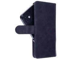 Forcell Oem Universal book dėklas COMMON dydis XL - skirtas Samsung Galaxy A12 / A13 4G / A34 5G / A02s / Xiaomi Redmi 12 4G / 12C / NOTE 12 4G / 12 PRO 5G OPPO A53s / A72 / A92 dark mėlynas