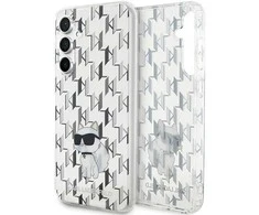 Karl Lagerfeld KLHCS23FEHNCMKLT S23 FES711 skaidrus kietas dėklas Monogram Choupette