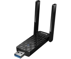 USB Wi-Fi adapteris Hoco HI34 Wi-Fi6 juodas