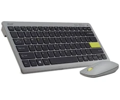 Keyobard + pelė wireless set ACER Vero Combo Antimicrobial pilkas