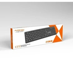 HP Oem Wire klaviatūra USB A QWERTY K372 juodas