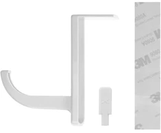 Oem Headphone holder for the monitorius baltas