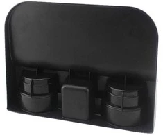 Oem Triple cup holder juodas