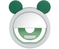 Dėklas Oem LED light ring for selfie on mobile phone RK12 žalias