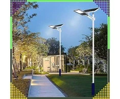 Solar garden/street lamp for pole 50W 100 LED RC-K-1327