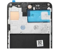 LCD ekranas SAMSUNG A51 4G HARD OLED su rėmeliu