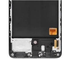 Oem LCD ekranas SAMSUNG A51 4G HARD OLED su rėmeliu