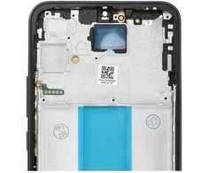 LCD ekranas, skirtas SAMSUNG A34 HARD OLED, su rėmeliu