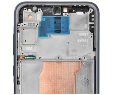 LCD ekranas, skirtas SAMSUNG A35 INCEL su rėmeliu