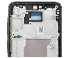 LCD ekranas, skirtas SAMSUNG A35 kietajam OLED su rėmeliu