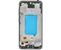 LCD ekranas, skirtas SAMSUNG A36 5G HARD OLED, su rėmeliu