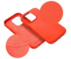 Oem LEATHER MAG COVER dėklas skirtas Samsung Galaxy S25 PLUS red