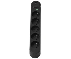 Extension cord 5 sockets Art F2110 3 m juodas