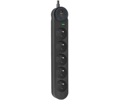 Extension cord 5 sockets Art F2115 5 m juodas