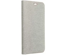Dėklas Oem Flip case for iPhone 17 PRO Luna Book Gold sidabrinis
