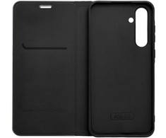 Oem Dėklas su klapką na Samsung A57 5G Luna Book Carbon juoda