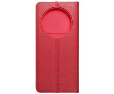 Forcell OEM LUNA Book auksinis dėklas Xiaomi Redmi 14C raudonas