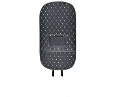 Amio Oem Protective leather mat for car seat anti-kick with organizer juodos spalvos