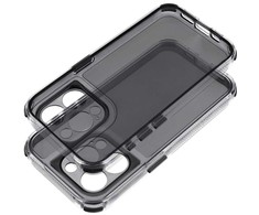 OEM dėklas, skirtas iPhone 17 PRO MAX, Matrix Clear, juodas
