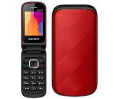 Mobilusis telefonas GSM MAXCOM MM 815 raudonos spalvos