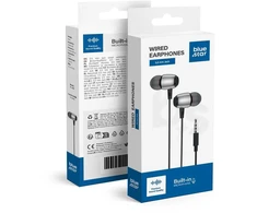 Wire ausinės Jack 3,5 mm Blue Star M09 1,2 m juodas