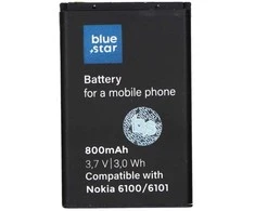 BlueStar Nokia 6101 / 6100 / 6300 baterija, 800 mAh, „Blue Star“