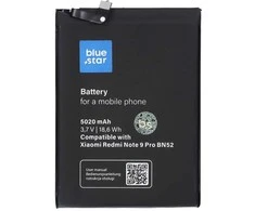 BlueStar „Blue Star Mėlynas STAR“ baterija, skirta „XIAOMI REDMI NOTE 9 Pro“ (BN52) 5020 mAh