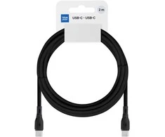 USB-C laidas į USB-C Blue Star 3A 60W ECO 2 m PJ73-14-3 juodas