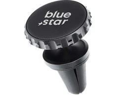 BlueStar Magnetic car phone holder Blue Star Crown air vent juodas