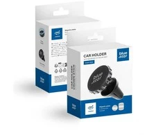 BlueStar Magnetic car phone holder Blue Star Crown air vent juodas