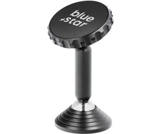 BlueStar Magnetic car phone holder Blue Star Long Stick dashboard juodas