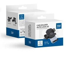 BlueStar Car phone holder Blue Star Auto Lock X2 air vent juodas