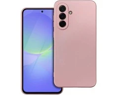 Oem METALLIC Dėklas skirtas Samsung Galaxy A36 5G rožinės spalvos
