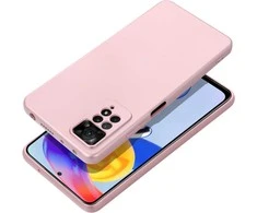 Oem METALLIC Dėklas skirtas Xiaomi Redmi Note 14 PRO 4G rožinės spalvos