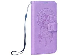 Dėklas Oem Flip case for iPhone 17 PRO MAX / 18 PRO MAX Mezzo Book dreamcatcher violet