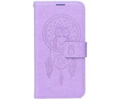 Dėklas su klapką na Samsung S26 PLUS Mezzo Book łapacz snów violetinė
