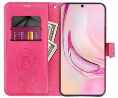 Oem MEZZO dėklas, skirtas XIAOMI Redmi 15C, Dreamcatcher, rausvai raudonas